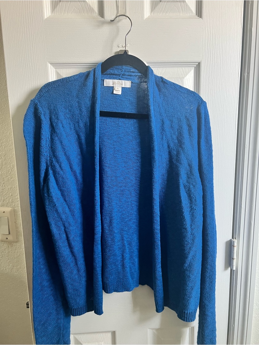 Lilly Pulitzer Faretta Open-Front Women's Cardigan Sweater XL